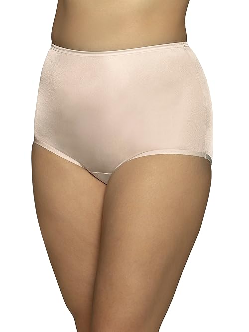 Vanity Fair Women's Perfectly Yours Ravissant Tailored Nylon Brief #15712, Fawn, 8