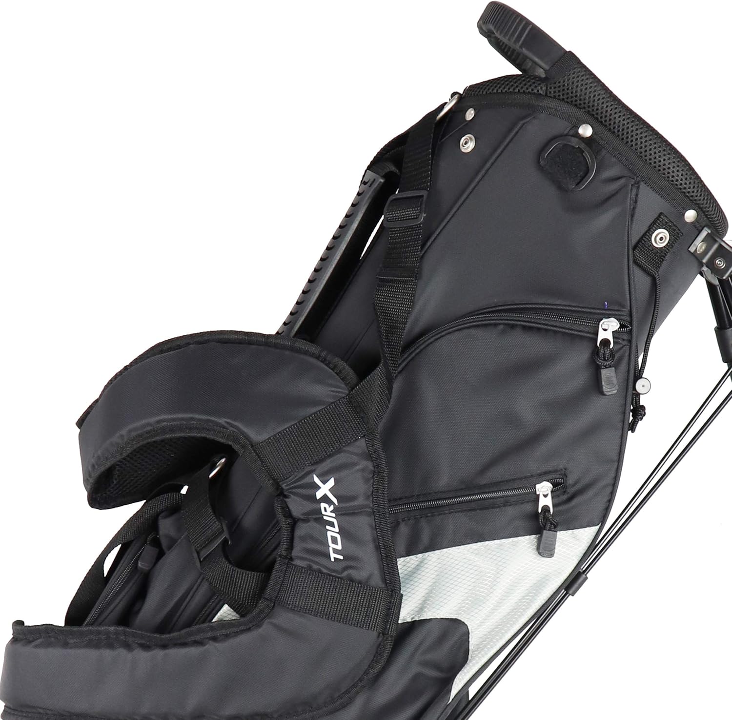Tour X SS Golf Stand Bags-Black/Charcoal : Sports & Outdoors
