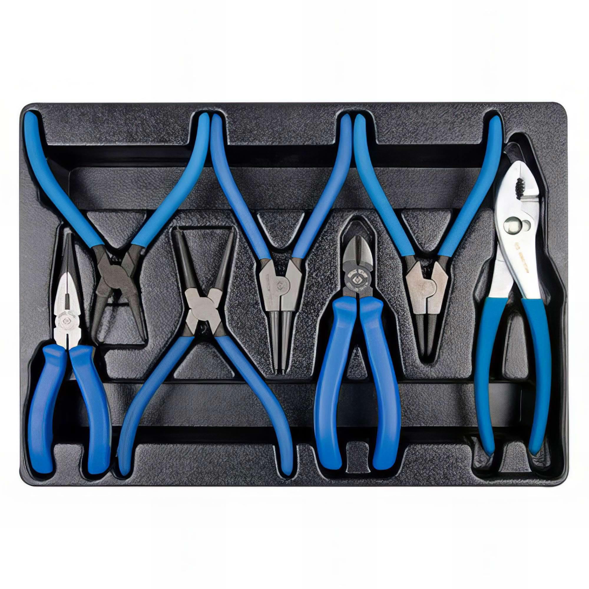 KING TONY 940207GP01 Module 7 Plierss para Carro (Pliers Motorista) for DIYers & Professionals, Built for Repair, Installation and Workshop tasks