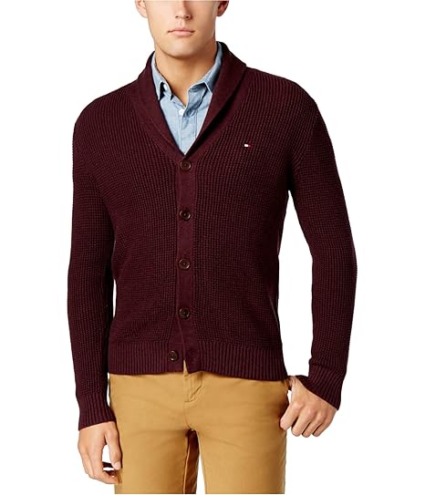 tommy hilfiger waffle knit sweater