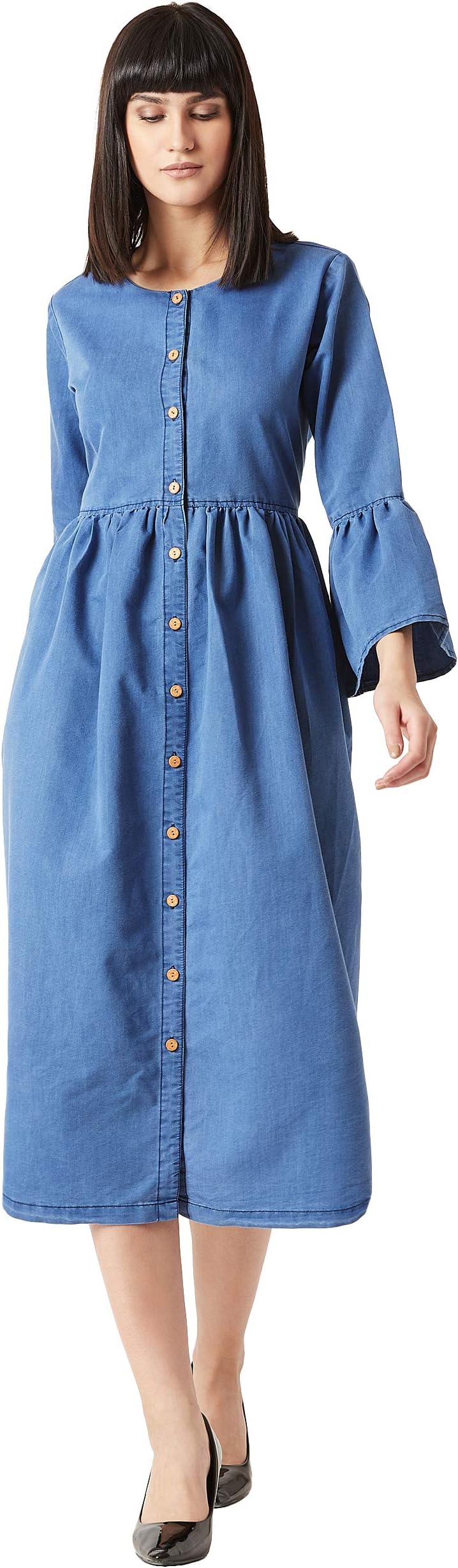 Women's Denim Shirt Dress
