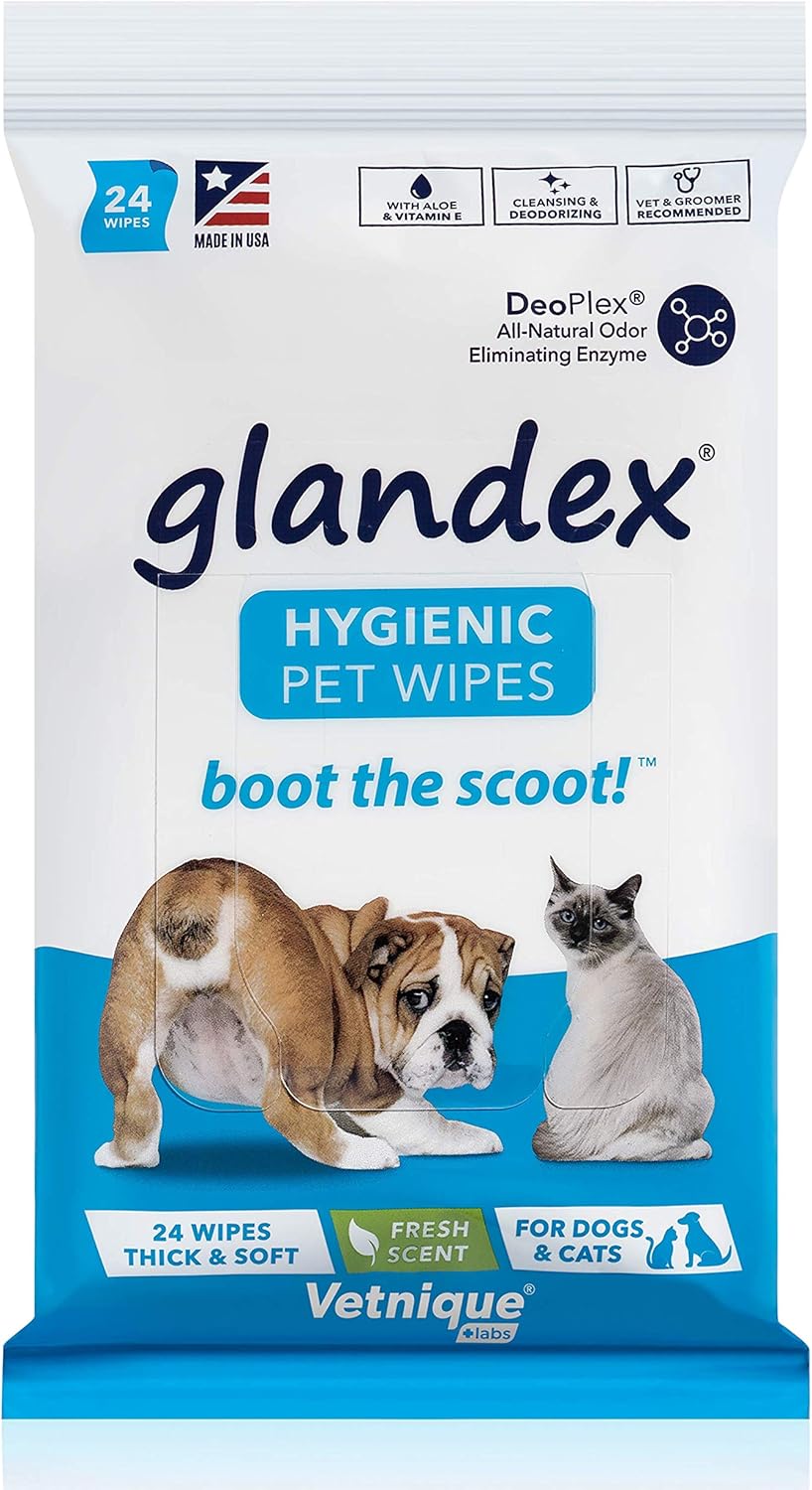 dog anal gland wipes