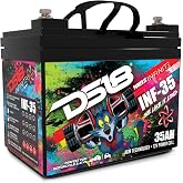 DS18 INF-35AH 1250 Watts AGM Power Cell 12 Volt Battery Maintenance Free - High Performance for Car Audio, Motorsports, Motorcycle, Jet Ski, ATV &amp; UTV