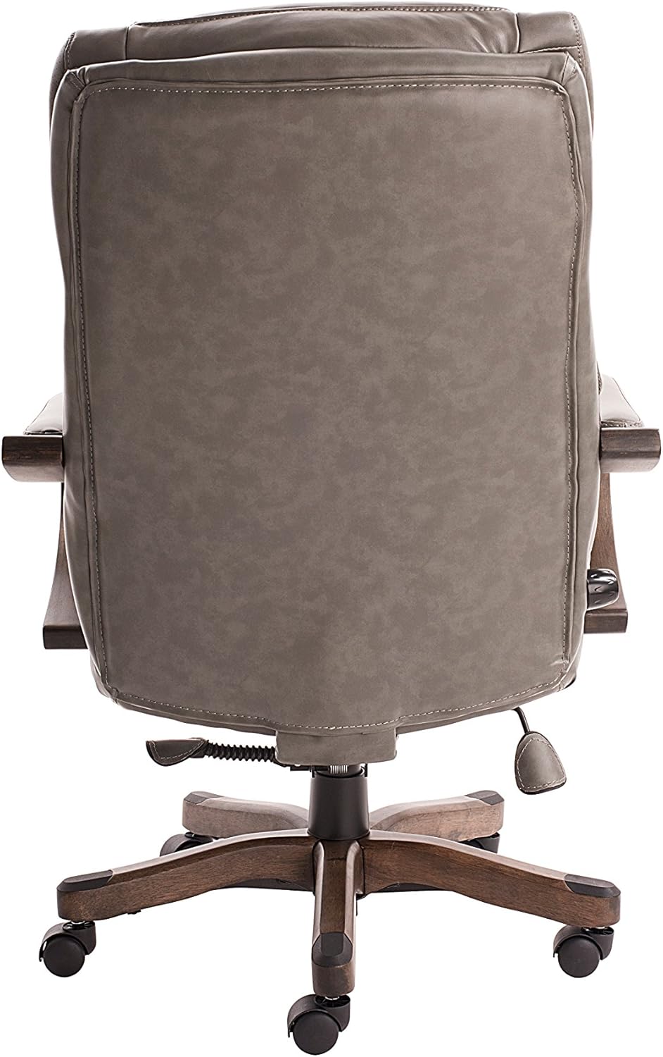 Realspace Cressfield High Back Bonded Leather Chair Brown