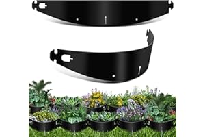 Dirt Locker Erosion Control Hillside Planters, 10-Pack-Black—DIY-Raised Garden Bed Terracing Kit for Mild Slopes, 10°-24°-Geogrid Water Retention Planting Stabilizer-Retaining Wall Compatible