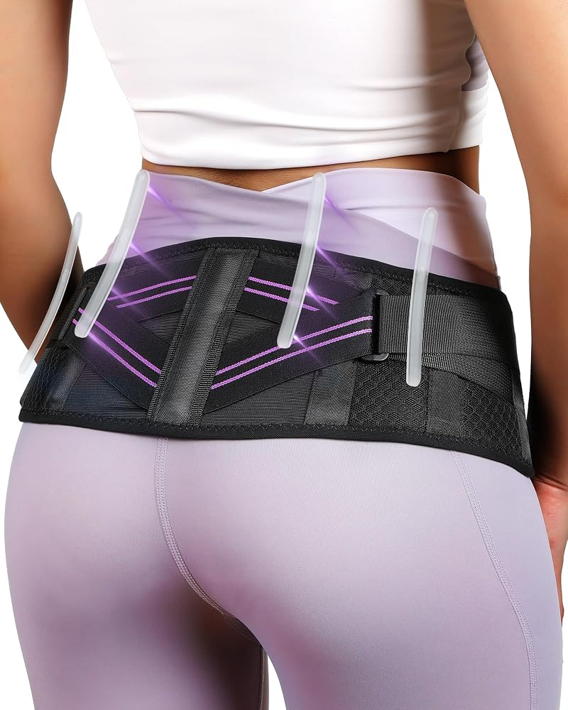 Fitomo Sacroiliac Support Belt with Extra Stays Hip and SI Joint
