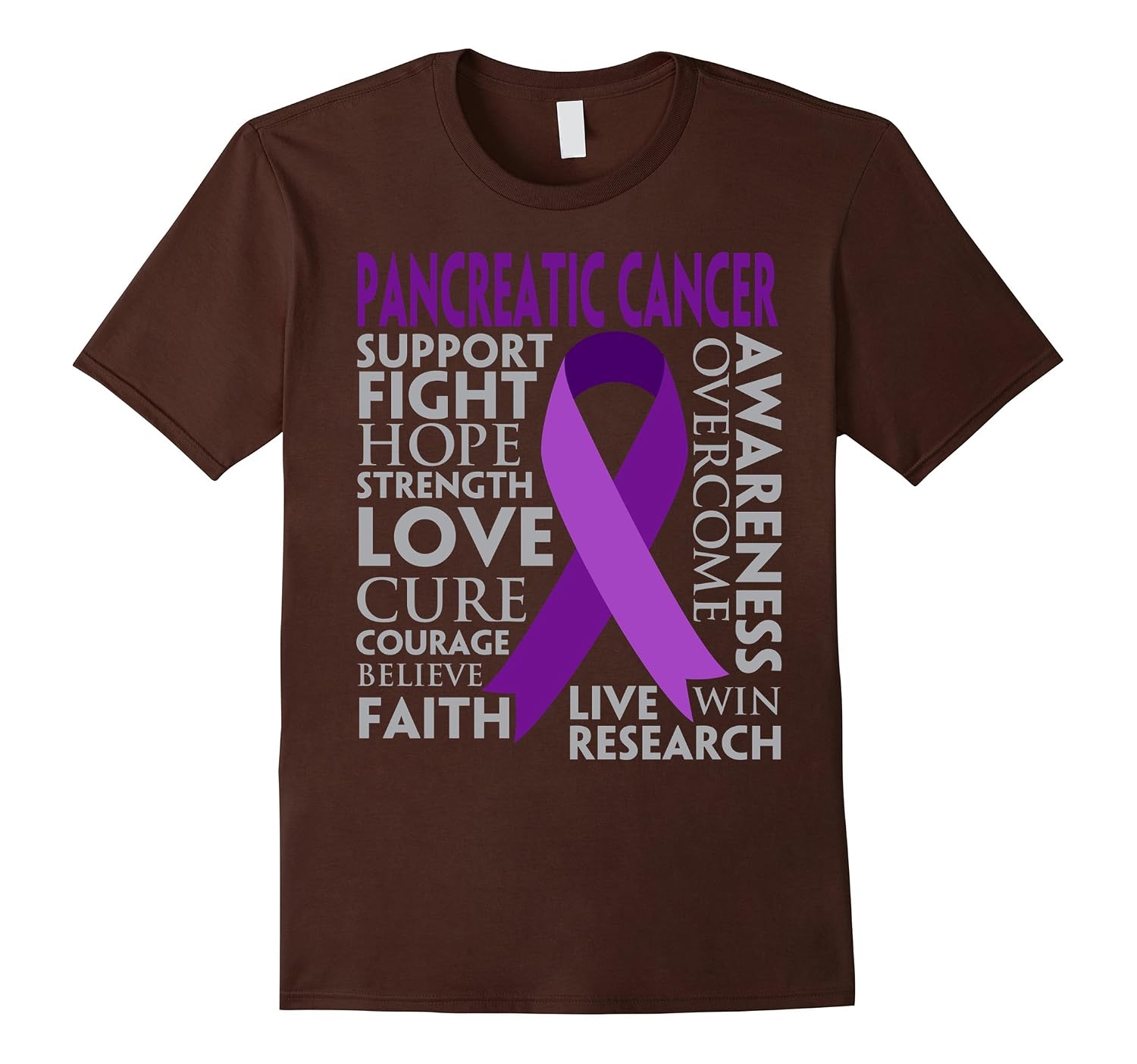 Pancreatitis Awareness Moon Back Love T Shirt