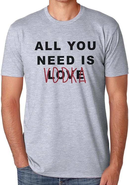 vodka straight not gay shirt
