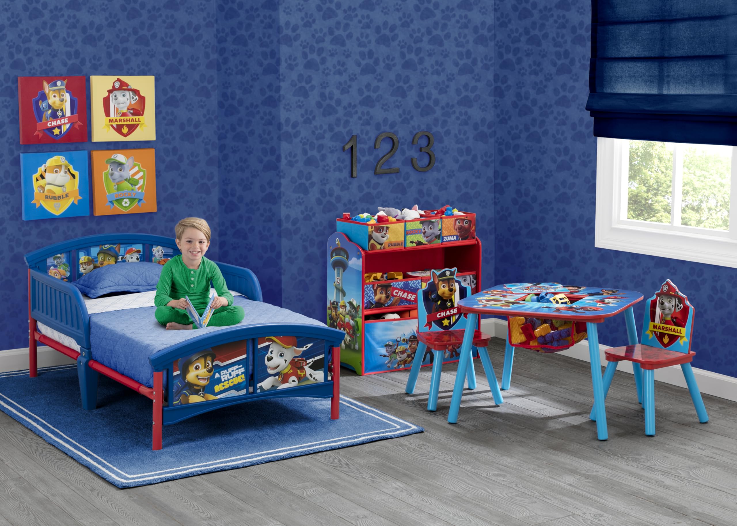 Delta Children Plastic Toddler Bed, Nick Jr. PAW Patrol
