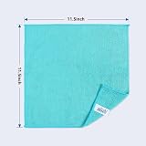 HOMEXCEL Microfibre Cloths 8 Pack Assorted Colors 29x29 cm view 2