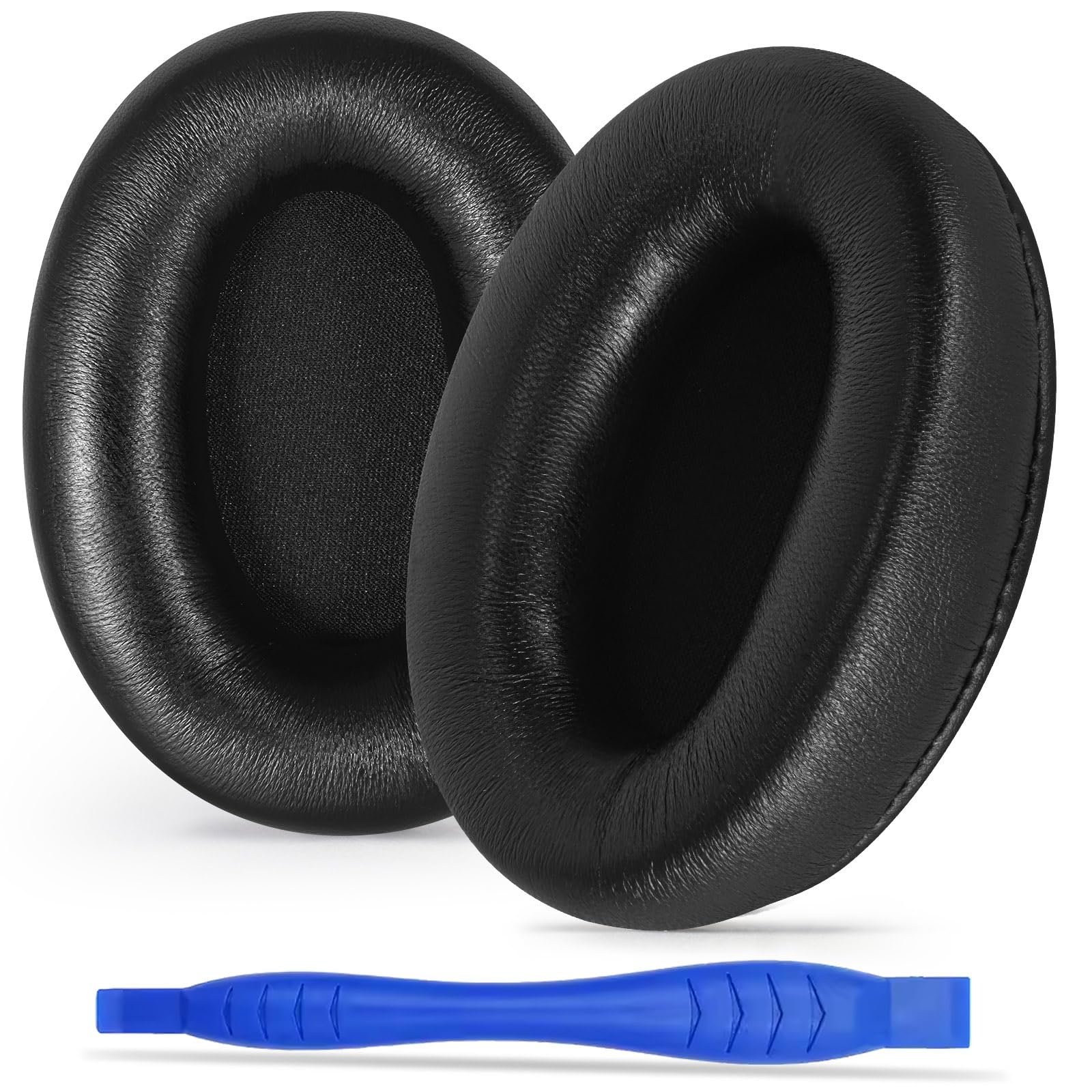 Aurivor Replacement Sony WH-1000XM3 Ear-Pads, Lambskin XM3 Headphone Cushion Covers with Tear&Wear Resistant Leather, Acoustic Memory Foam, Added Thickness