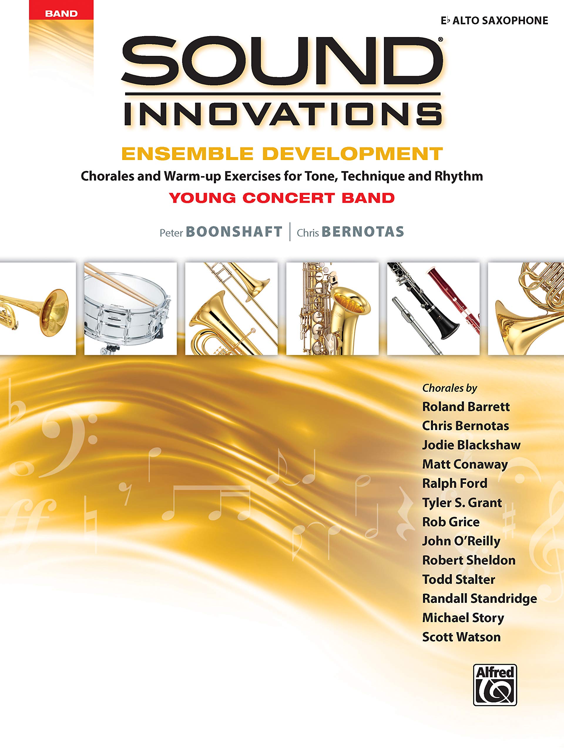 Photo 1 of Sound Innovations for Concert Band -- Ensemble Development for Young Concert Band: Chorales and Warm-up Exercises for Tone, Technique, and Rhythm (Alto Saxophone)