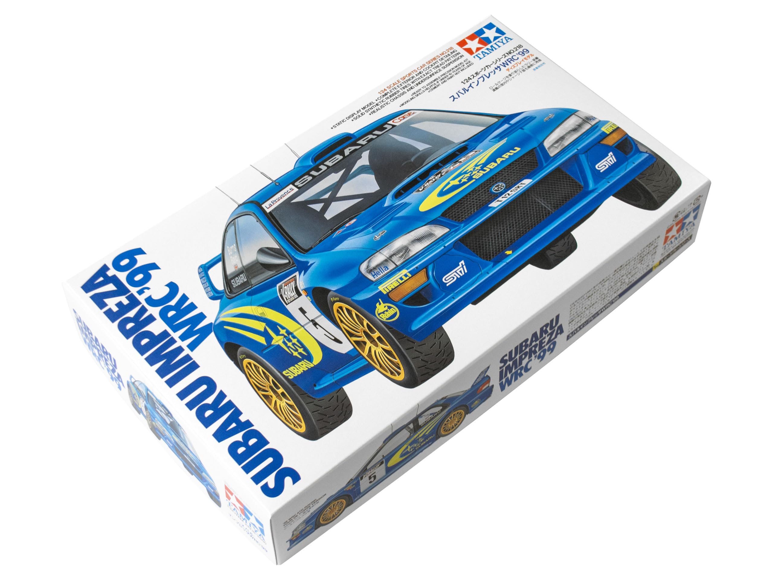 Tamiya Subaru Impreza WRC '99 1:24 Plastic Car Model Kit