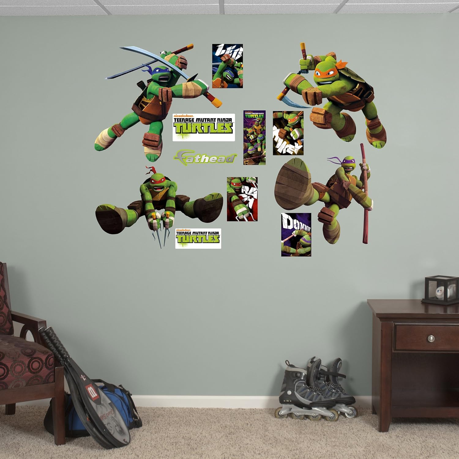 Buy Fathead Teenage Mutant Ninja Turtles Collection Graphic Wall