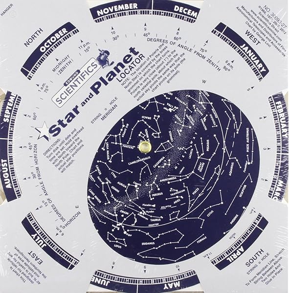 Edmund Scientific Star And Planet Locator Edmund Scientific 9780131402355 Amazon Com Books