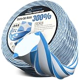 String Trimmer Line, 0.095'' 400FT Heavy Duty Weed Eater String, Dual-Color Square Twist Universal Weed Wacker String, Fit for Cordless String Trimmer, Tough Weed Removal, Lawn Repair, Pro-Grade