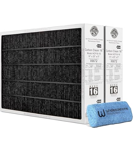 Ten C◆Shearing Liner◆Size46◆定価16.5万円 Lennox X7935 Carbon Clean Healthy Climate MERV 16 Filter (2 Pack