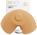 NOT JUST A PATCH Freestyle Libre 2 Sensor Covers 20 Pack Beige Water Resistant
