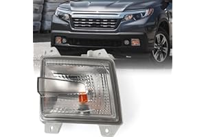Huray Left Turn Signal Light for Honda Ridgeline 2017 2018 2019 OE Parking Light Assembly Replacement [DOT Certified] [Bulb I
