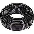 Rain Drip 100050211 Black Raindrip 016010T 1/4-Inch by 100-Feet Tubing, 1