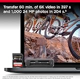 SanDisk 256GB Extreme PRO SDXC Card UHS-II V60 U3 280MB/s 6K/4K view 4