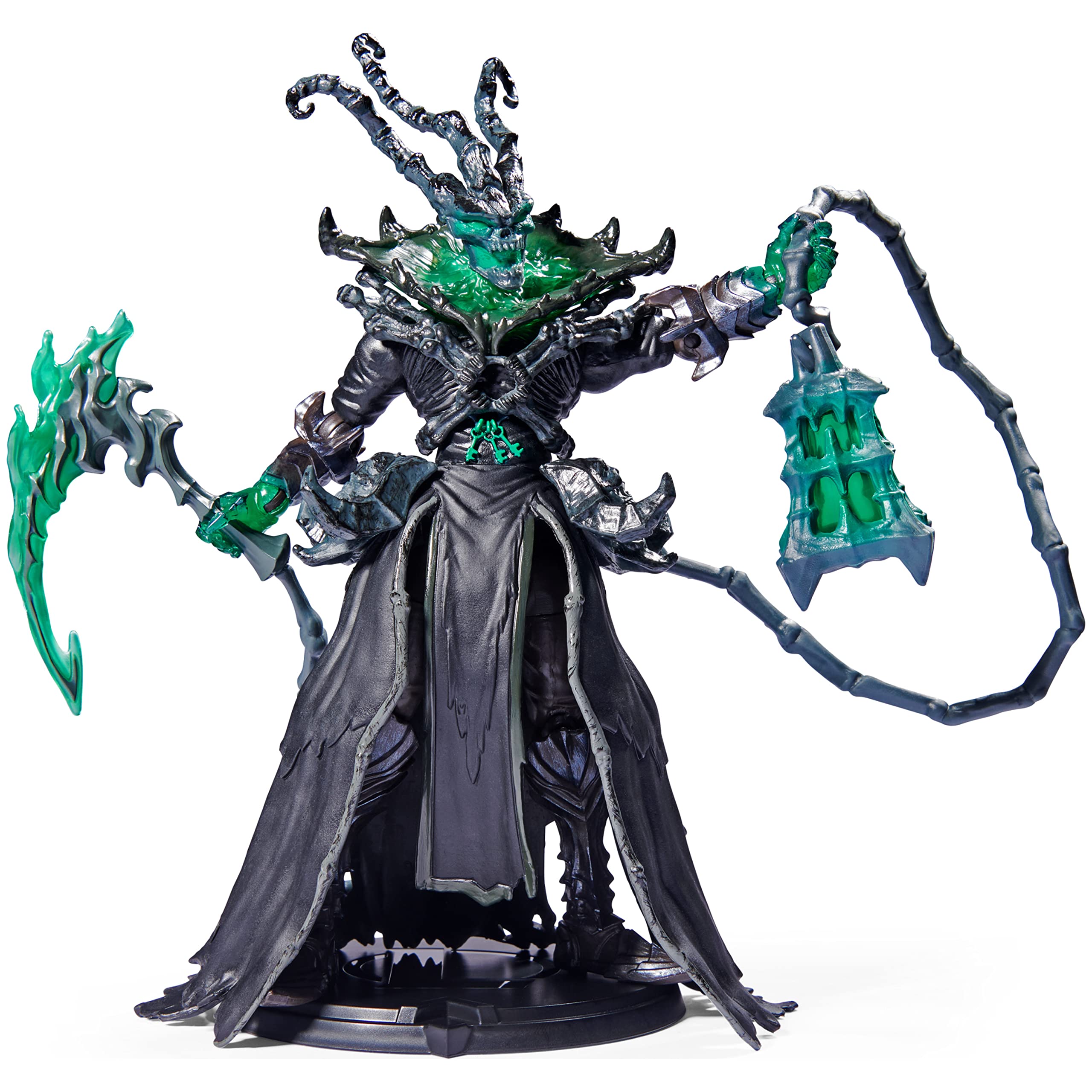 League of Legends, 6-Inch Thresh Collectible Figure w/ Premium Details and 2 Accessories, The Champion Collection, Collector Grade, Ages 12 and Up