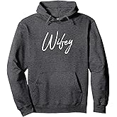 Wifey, Hubby Pullover Hoodie