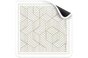 Deyimmei Mahjong Mat for Table - Non-Slip Mahjong Table Cover with Storage Pockets, Perfect Mahjong Accessories & Gifts for Women, Men, and Mahjong Enthusiasts (Golden Herringbone)