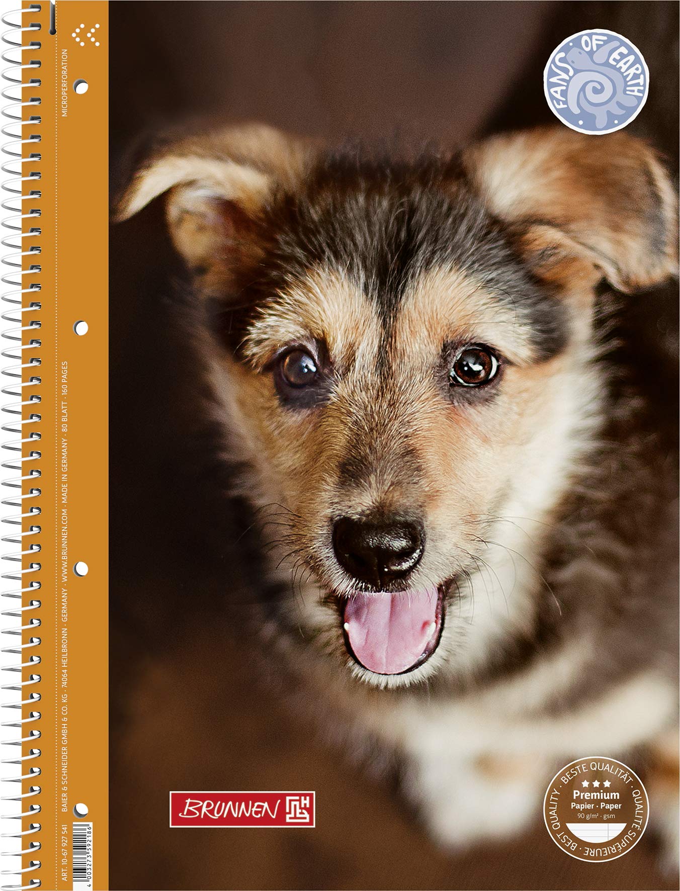 Brunnen College Notepad A4 Lin.27 90 g FoE