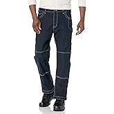 Dickies Mens Duratech Renegade Denim Jeans Work Utility Pants, Gray, 30-34 US