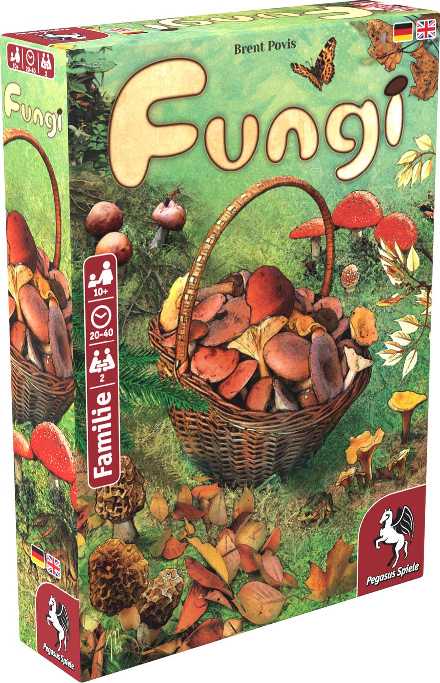 Pegasus Spiele FUNG Fungi Card Game, Multicolour, for 10 years +