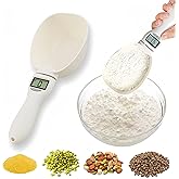 Food Measuring Scoop Scale, Digital Measuring Spoon, Weighing Spoon Scale 800g / 0.1g High Precision with LCD Screen, Display