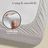 Tutti Bambini CoZee Crib Fitted Sheets 2 Pack Grey Cloud 100% Cotton view 6