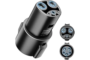 Hagibis for Tesla to J1772 Adapter, Super Fast for Tesla Charger Adapter Up to 80A 250V AC, Ideal for Tesla Model 3/Y/X/S/Cybertruck, EV Charging Connector Fit with SAE J1772 Level 1 Level 2