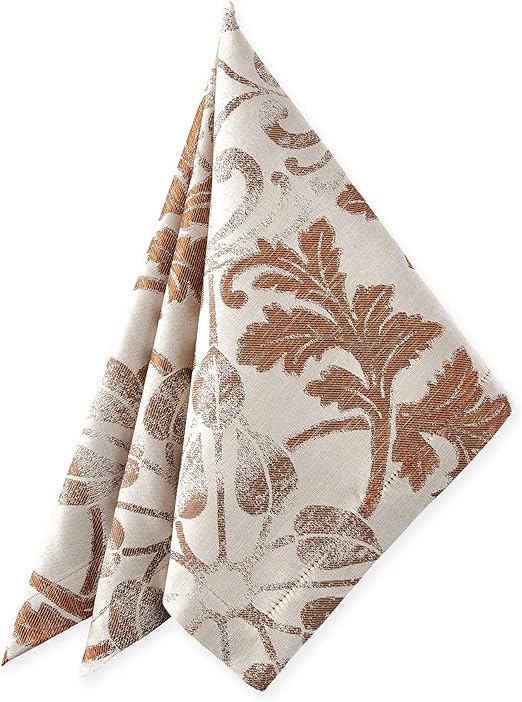 Waterford Linens Octavia Napkins in Bronze (Set of 2