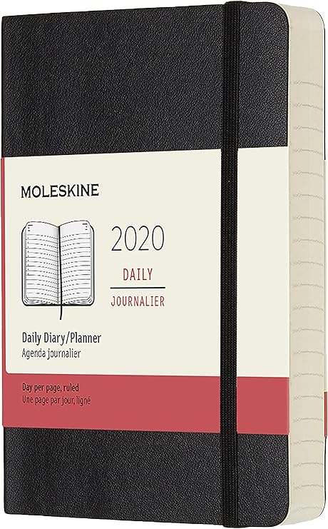 Amazon.com: Moleskine Classic 12 Month 2020 Daily Planner ...