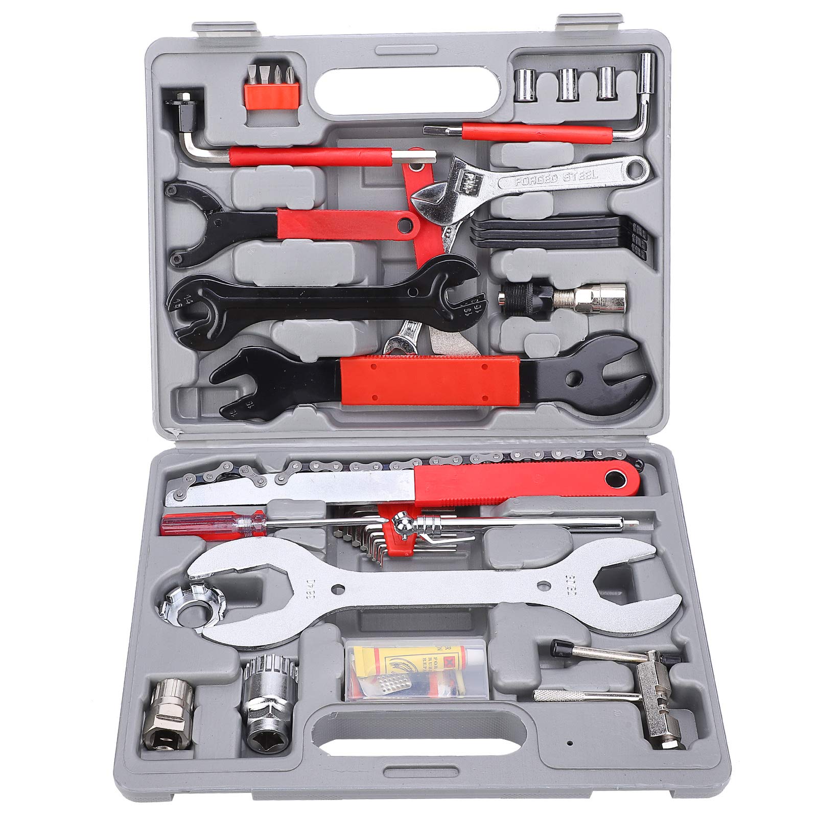 Repair Kit Repair Tool Set 44 Pieces Multifunctional Tool Tool Box Tool Set for Assembly Work and Repairs Tool with Carry Case