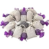 Lavender Sachet and Cedar Bags 22 Pcs - GOGOUP Natural Air Freshener Fragrance for Home Car Drawers Closets Clothes Storage 5