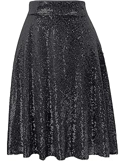 black cocktail skirt