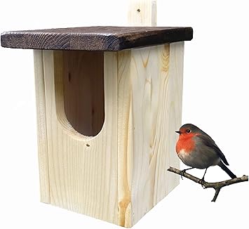 Martin Cygon Nistkasten Fur Rotkehlchen Aus Massivem Holz Mit
