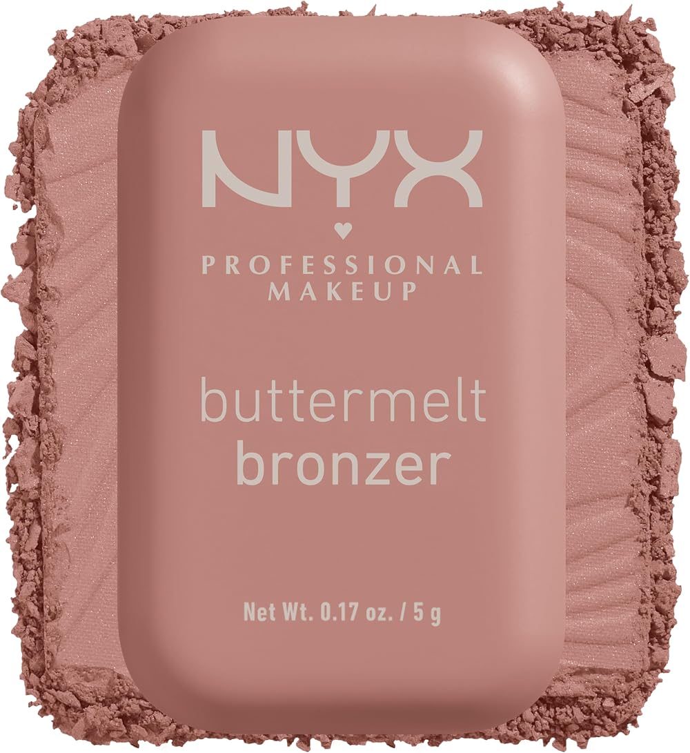 NYX Professional Makeup Buttermelt Powder Bronzer Butta Cup 12H Wear