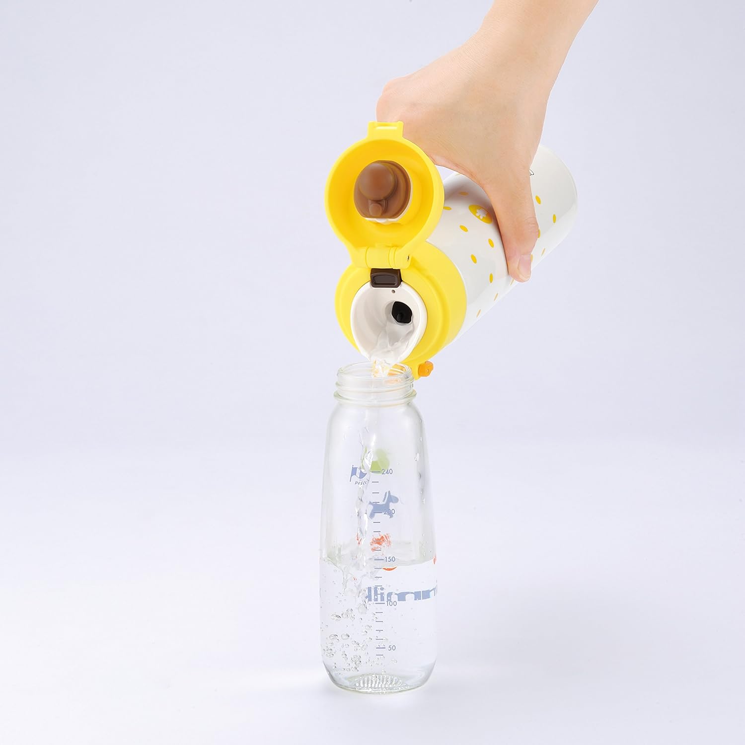 THERMOS for Milk Formula Stainless Bottle JNX500B Yellow (Y) 0.5L eBay