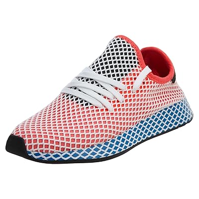 adidas deerupt red and blue