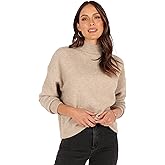 Petal & Pup Women's Brianna Mockneck Knit Sweater