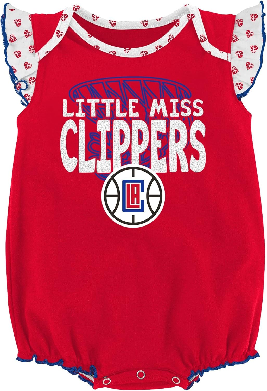 NBA Newborn NBA Newborn & Infant Heart Fan 2 Piece Onesie