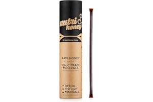 NATURAL SHILAJIT Honey Sticks - Shilajit Resin with Raw Honey, Fulvic Acid & Trace Minerals, Plant Based Nutrients for Energy, Immune Support & Vitality - 30 Shilajit Honey Sticks