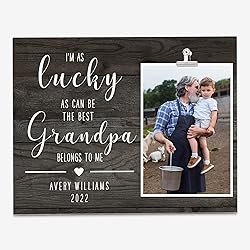 FDFHOME Personalized Grandpa Picture