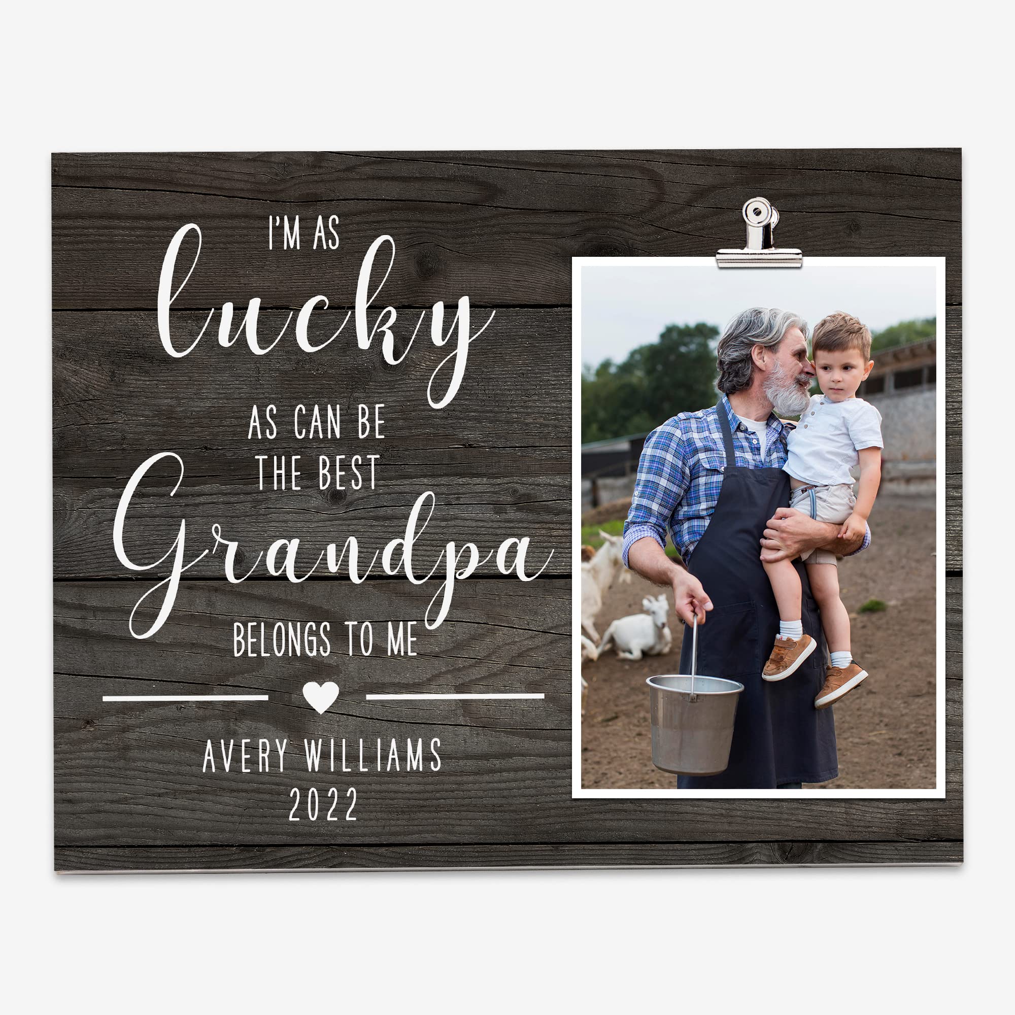 FDFHOME Personalized Grandpa Picture
