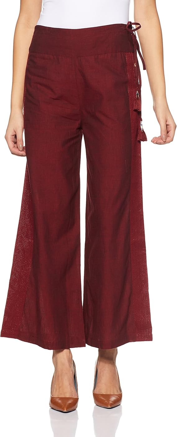 Buy Fabindia Women Relaxed Fit Cotton Pants at Amazon.in