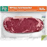 Pre, Beef New York Strip Steak, Grass-Fed, Pasture-Raised, 10 oz